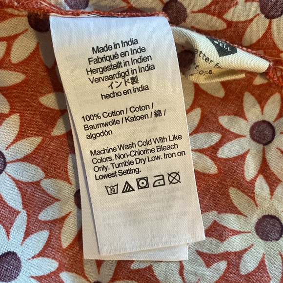 Madewell Packed Picnic Wrap Dress-L - Picture 13 of 13